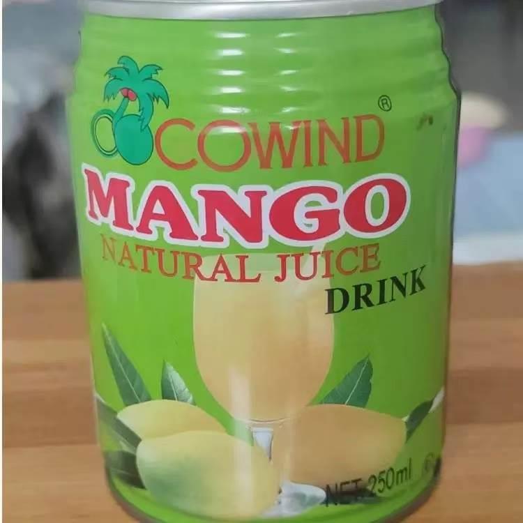 椰风挡不住芒果汁饮料250ml*3/6/8/24罐罐体变型款