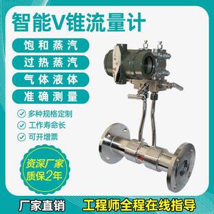 智能V锥流量计一体化锥型流量计焦炉煤气流量计导热油流量计厂家
