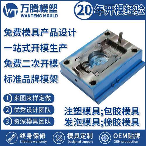 仪表显示面板外壳 注塑模具模具制造模具注塑WT2201