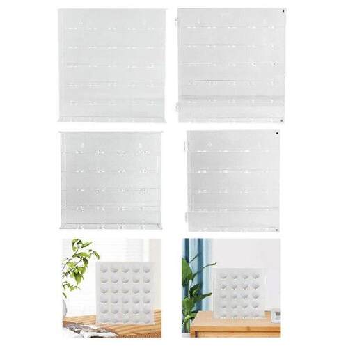 Golf Ball Display Case Cabinet Transparent 6 Shelves