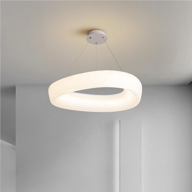 n卧室吊灯代主卧灯温馨网红法式奶油风灯现简85is风约房间吊灯