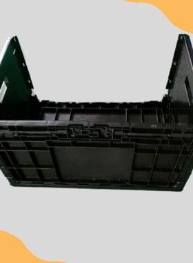 江苏导电黑色46SMZ物流箱节折叠约空间箱仓周库储存塑胶转箱