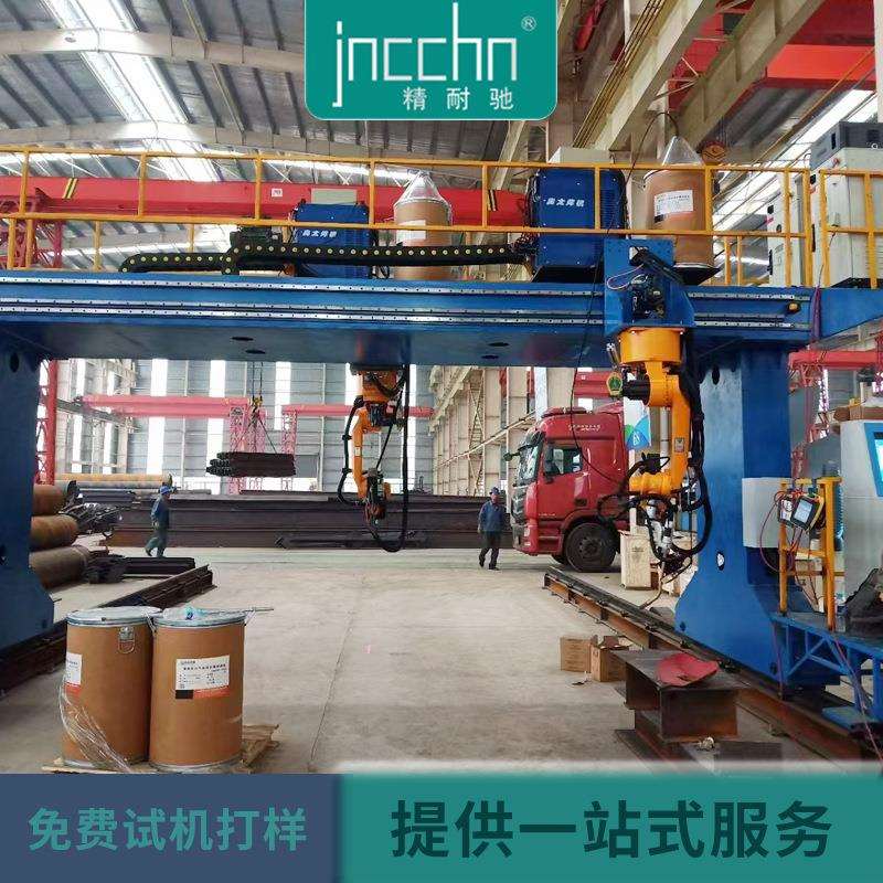 免示教免编程焊接机器人桥梁隔板箱型板钢结构件智能焊接订金