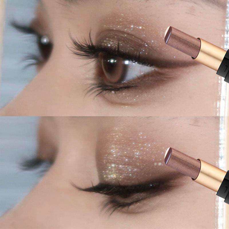 3秒成妆】三色眼影棒渐变免搭配 新手懒人一抹成型防水高光卧蚕笔