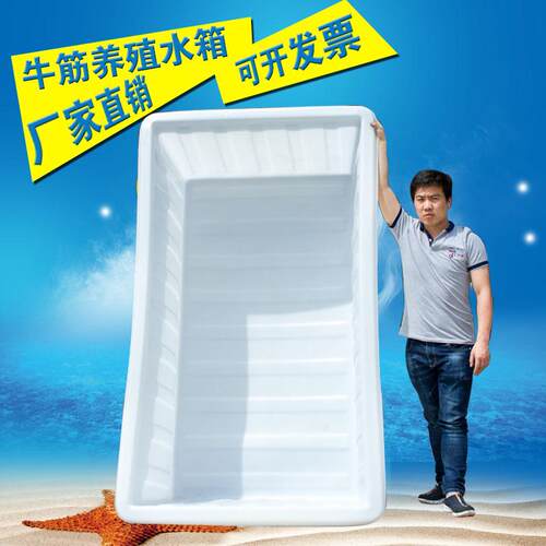 养水产养殖大号水缸箱长方形加厚牛筋塑料水箱养鱼家用龟盆储水桶