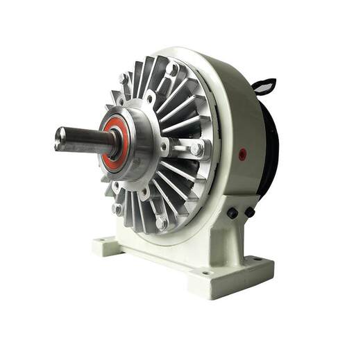 凯德机电磁粉制动器PB-006带脚座磁粉刹车器磁粉张力控制器离合器