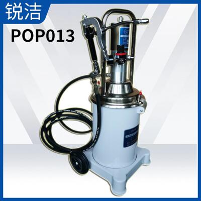 POP013气动黄油机 润滑脂加注机 上海锐洁工业油泵GREASE PUMP