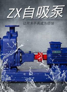 40ZW15-26自吸式无堵塞排污泵高吸程自吸泵废水工程排水泵