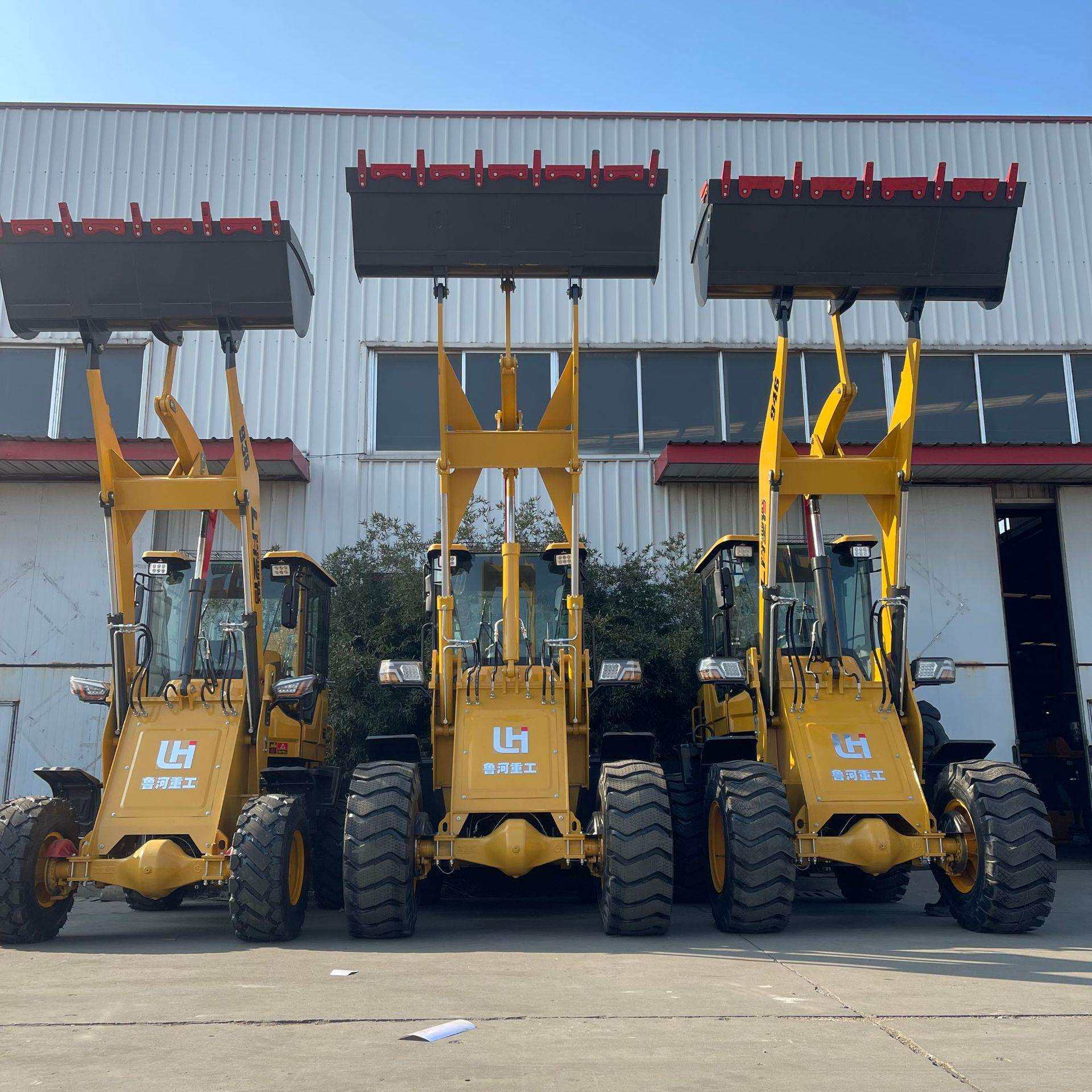 轮式装载机生产工厂小型工程建筑农用铲车机械东南亚Loader节能