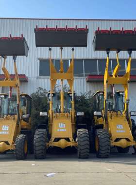 轮式装载机生产工厂小型工程建筑农用铲车机械东南亚Loader节能