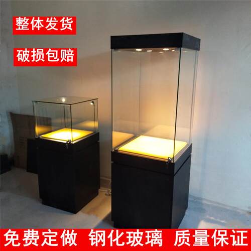 玻璃展示柜古董瓷器奇石雕像柜展览柜展台博物馆文物展柜珠宝柜台