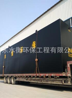 水衡生产 临沂冷冻蔬菜厂污水处理成套设备 材质任选型号齐全