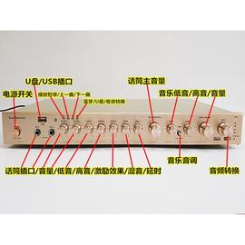 KTV调音K歌混响器家庭话筒混响器蓝牙卡拉OK效果器 家用功放会议