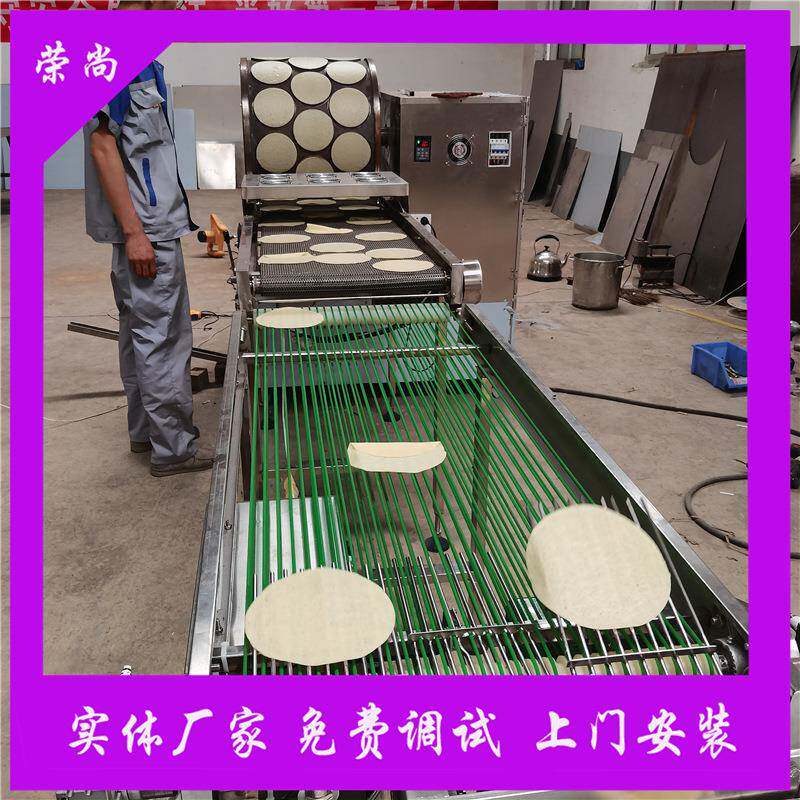 大型不锈钢蛋糕皮成型机 毛巾卷蛋皮机 电磁加热春卷皮机