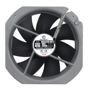 AM28080B23H外转子散热风机铁叶工业频散热通风FULLTECH轴流风扇