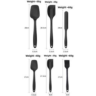 Kitchen baking Silicone Cream Cake Spatula 硅胶刮刀烘焙抹刀