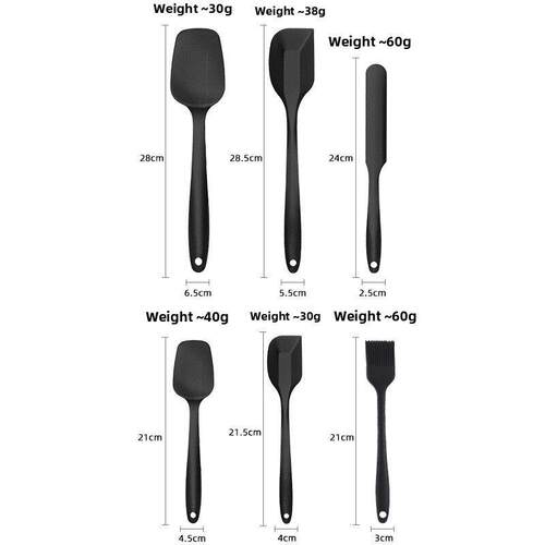 Kitchen baking Silicone Cream Cake Spatula 硅胶刮刀烘焙抹刀