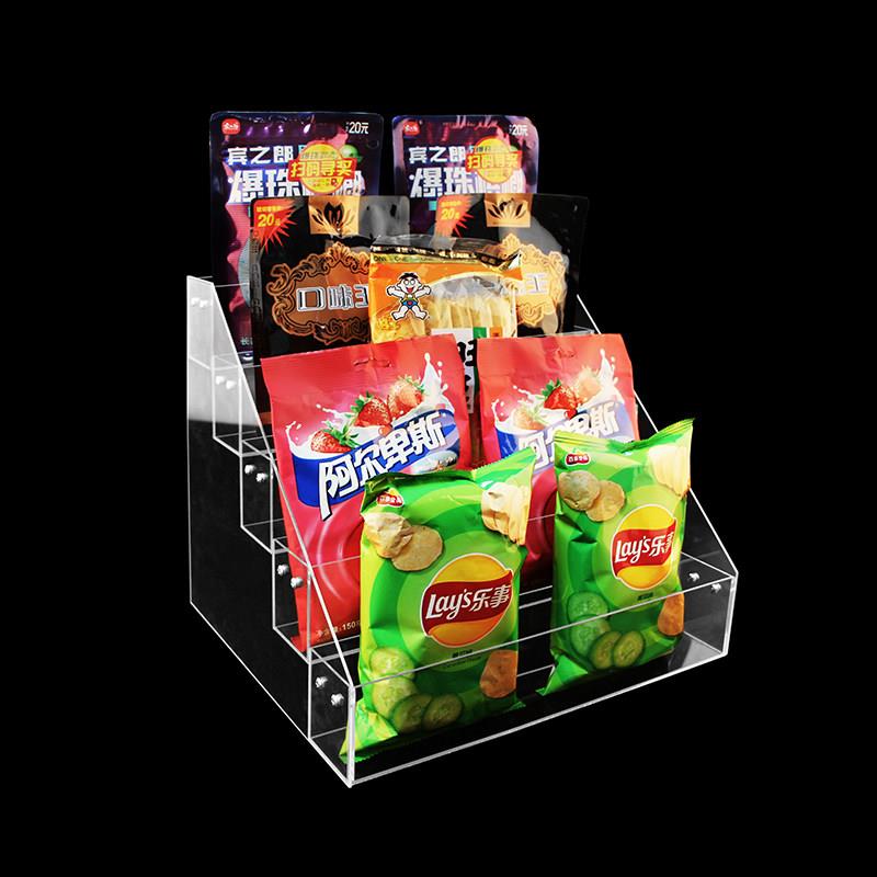 便利店展示架超市吧台小零食架子食品小货架桌面式收银柜台前置物