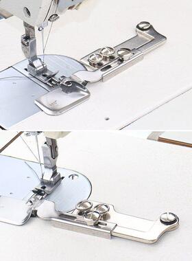 平车F503型弧形折边筒丝纺面料衬衫可转动折边装置压脚