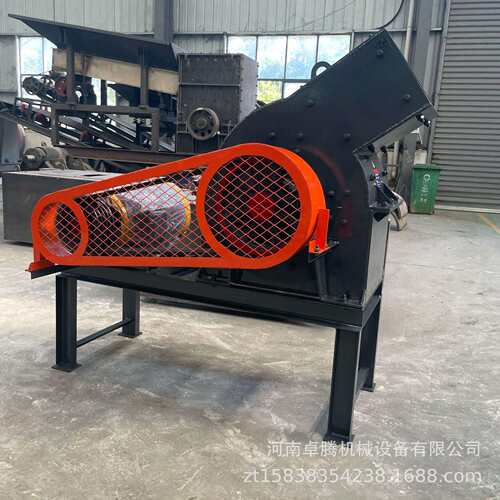 石头建筑垃圾锤式粉碎机工业鹅卵石煤矸石碎石机轻质砖锤式粉碎机