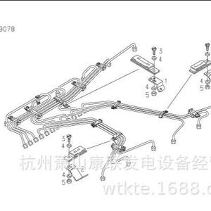 06.01283-6912 3 六角螺栓D2842LE203德国曼