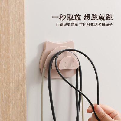 Cute pig seamless bag hanger, no-drill hook with strong adhe