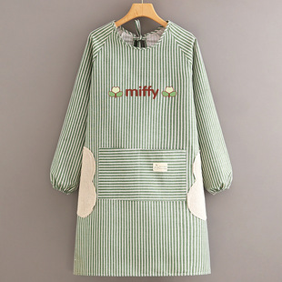 围裙女士家用厨房餐饮专用工作服定制2028新款专用棉做饭围腰时尚