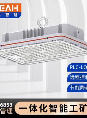 智能工矿灯一体化手机系统控制可定时厂房车间仓储体育馆智慧照明