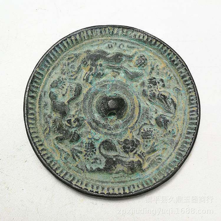 古玩杂项仿古铜镜青铜器铜镜仿古做旧铜器工艺品多款