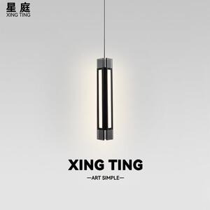 意式极简床头吊灯2026新款轻奢高端设计师创意玻璃玄关吊线灯