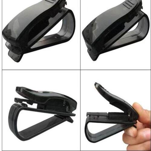 Car Sun Visor Organizer Multi-functional Vehicle Glasses Cli
