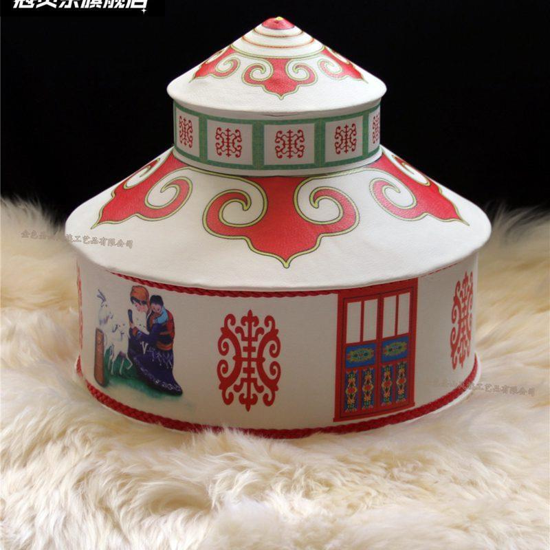 内蒙古特色手工艺品蒙古族饰品盒蒙古包模型饰品盒摆件收纳盒礼品