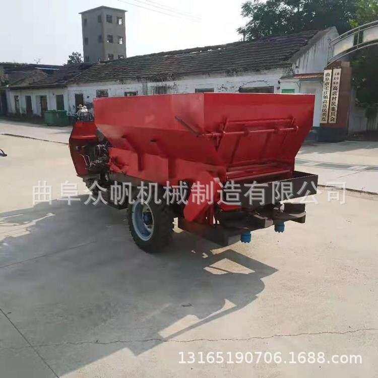 双圆盘三粪撒粪车果园撒肥机肥施机大棚撒粪轮MTC车干湿便粪扬车