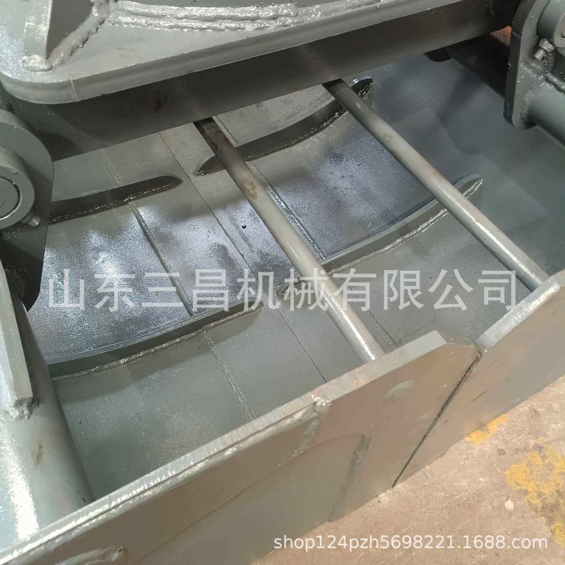 单梁行车淤泥贝壳斗河道挖沙贝壳抓斗小型沙石煤卸料斗