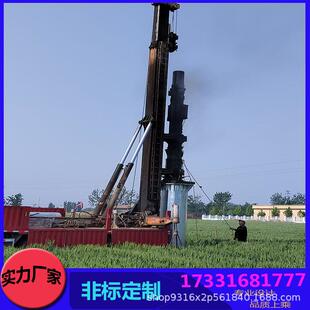 电力钢杆基础打桩通讯塔基础打桩施工高压线路钢管塔钢桩基础