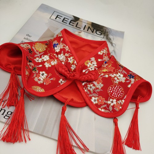 宠物宠物围脖披肩装扮节日口水巾