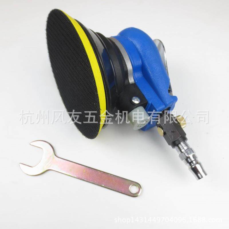 5寸动抛机光气动砂纸机风尘磨机不227吸气动干磨机打蜡机气圆盘机