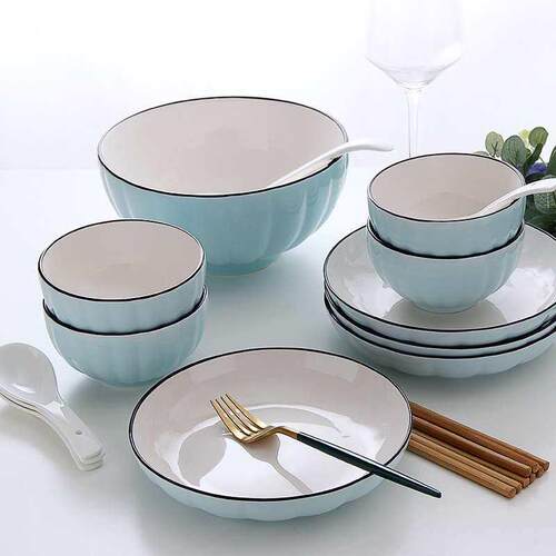 Set of dishes, dinner, chopsticks, couple
