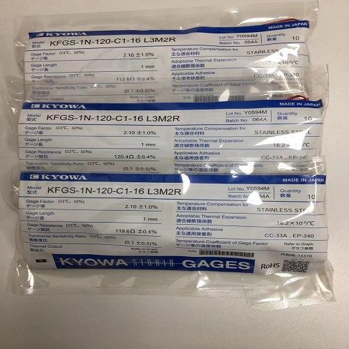 KYOWA共和通用箔式应变片KFGS-1N-120-C1-16 L3M2R