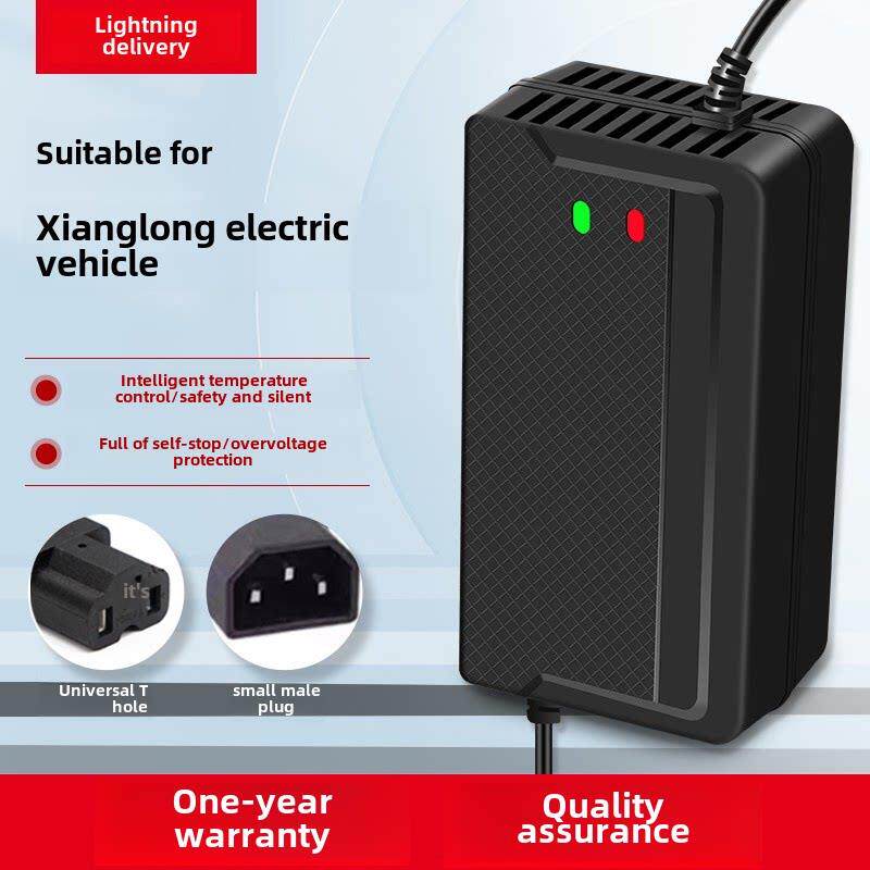 适用于翔龙电动车充电器48V12Ah60V20Ah72V30A鑫鑫龙正品原装