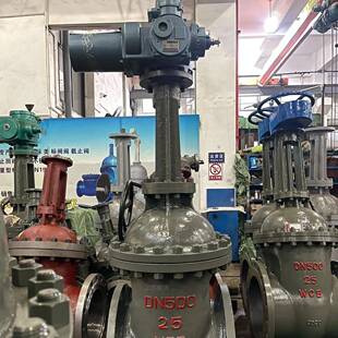 智能变频电动焊接闸阀Z961H 40CDN500流量精准调节RS485远程控制