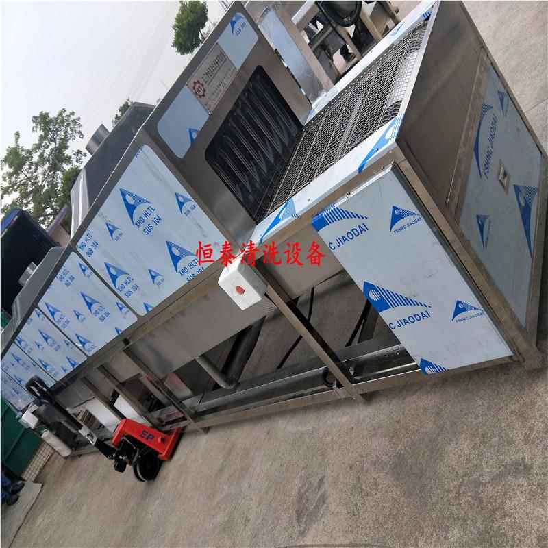 广东泰排气管清洗机 流水恒652式不锈钢线焊管除抛光蜡超波清洗声