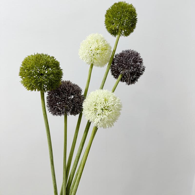 葱球花室内摆放简约花系软装插花婚礼道具装饰花材