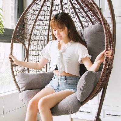 Egg Swing Seat Cushion Hanging Basket Cushion Chair Seat Pad