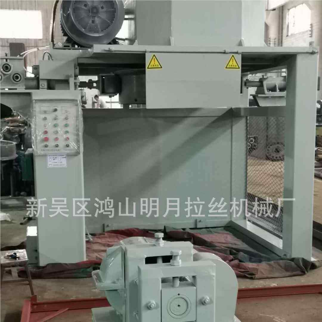 0铜厂家直销DL100倒立钢式拉丝机大盘钢筋材钛丝丝不锈钢拉拔拉丝