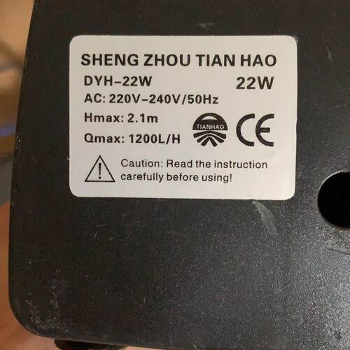 潜水泵dyh-22冷风机水泵蒸发式移动水冷式空调220v扬程2米流量120