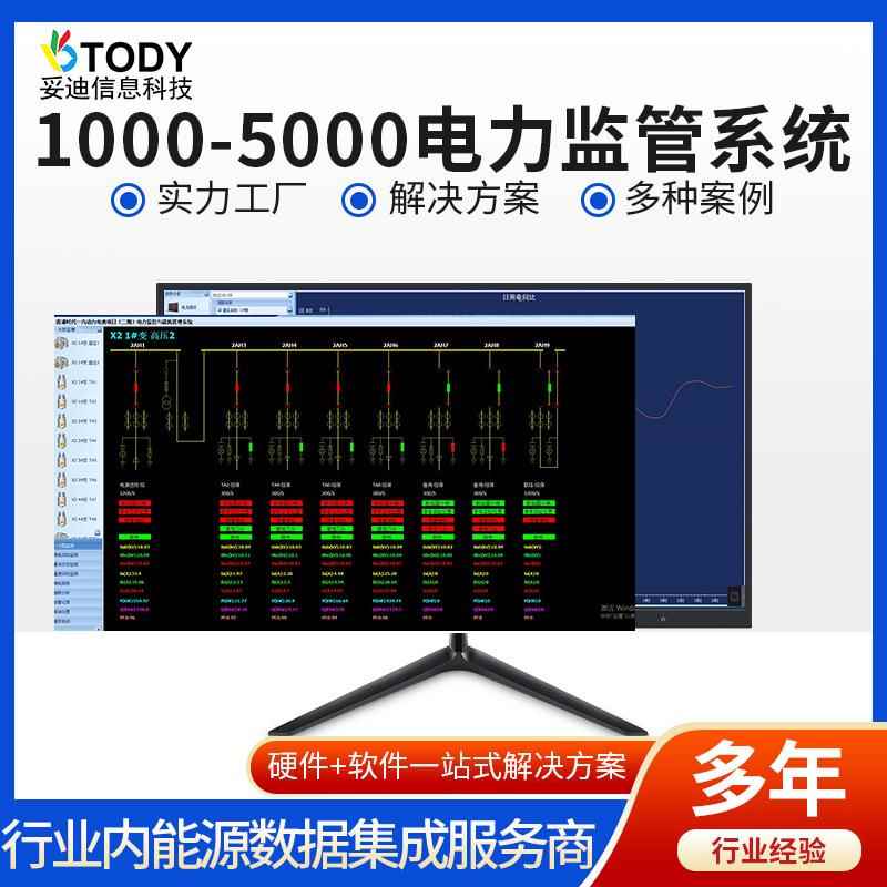 上海妥迪1000-5000电力监管系统本地版电力数据实时监视