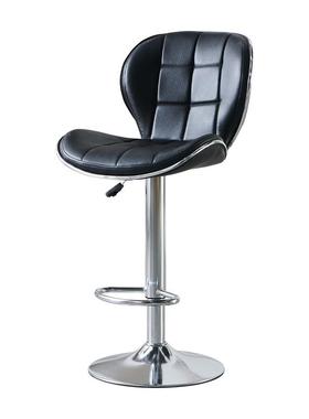 吧台椅barstool酒吧椅高度调节高靠背前台椅高脚凳家用岛台吧椅