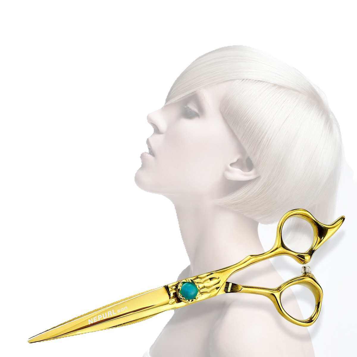 6.0寸FMI-16金色数控刀头  美发剪刀 理发剪 平剪 刘海剪 牙,居家日用,美发刀剪,淘宝优惠券,粉丝福利购,淘宝优惠卷