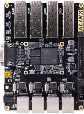 ALINX黑金Artix7 FPGA开发板A7 XC7A100T 200T光纤AX7101 AX7201